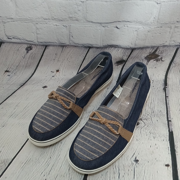 Shoes Deck Shoes Denim Style Size 9w